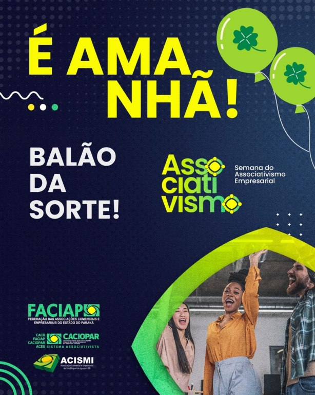 ACISMI realiza a Semana do Associativismo com sorteio de prêmios e arrecadação de cestas básicas