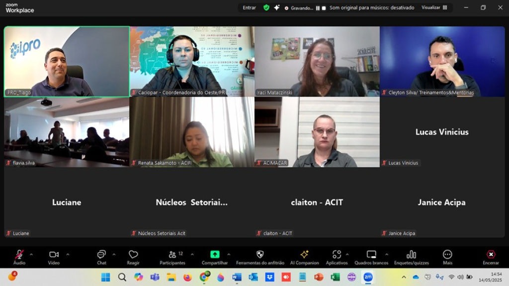 Aces retomam debates  de atuação do Empreender no Oeste