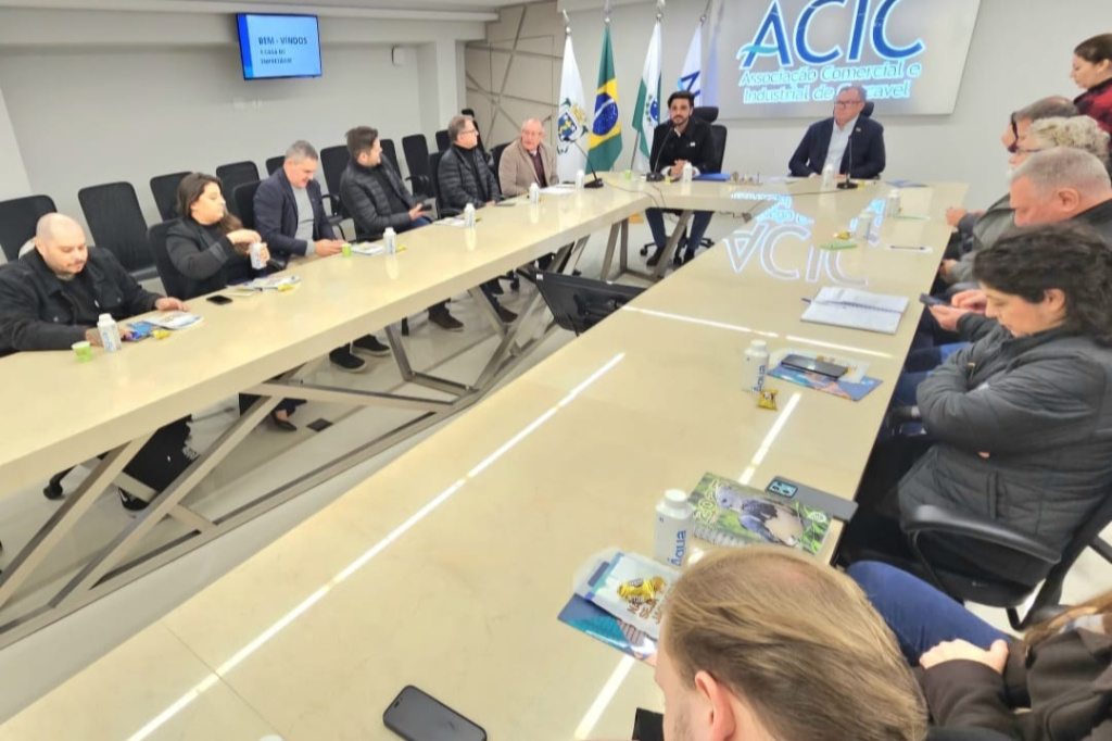 Facisc vem conhecer o que faz da Acic e Caciopar referências empresariais