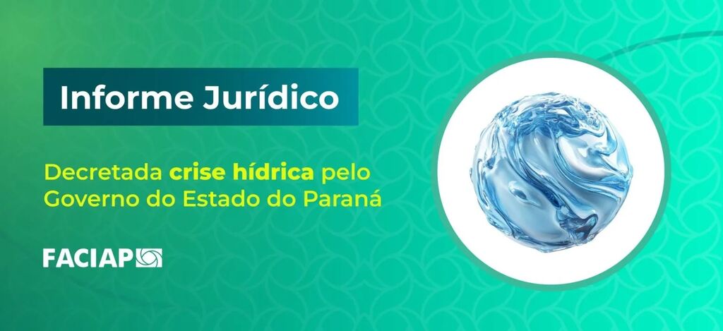 Urgente: Decretada crise hídrica pelo Governo do Estado do Paraná