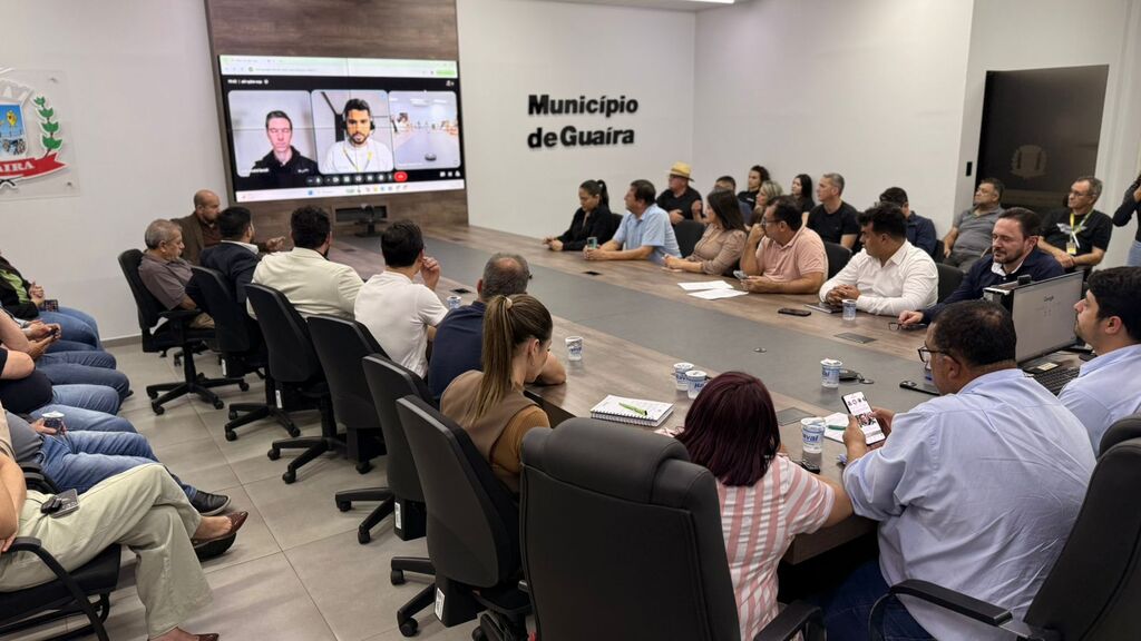 Reunião discute impactos de obras na Ponte Ayrton Senna em Guaíra
