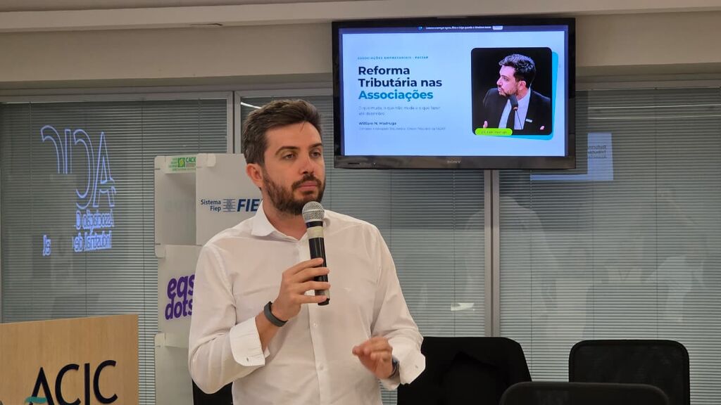 Willian Madruga e diretor Tributário da Faciap