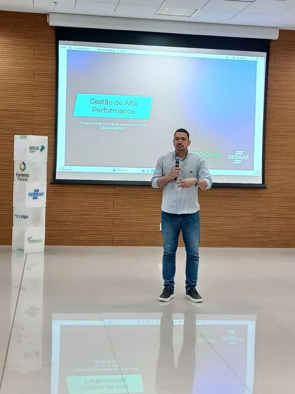 Gustavo Acosta, gestor de projetos do Sebrae