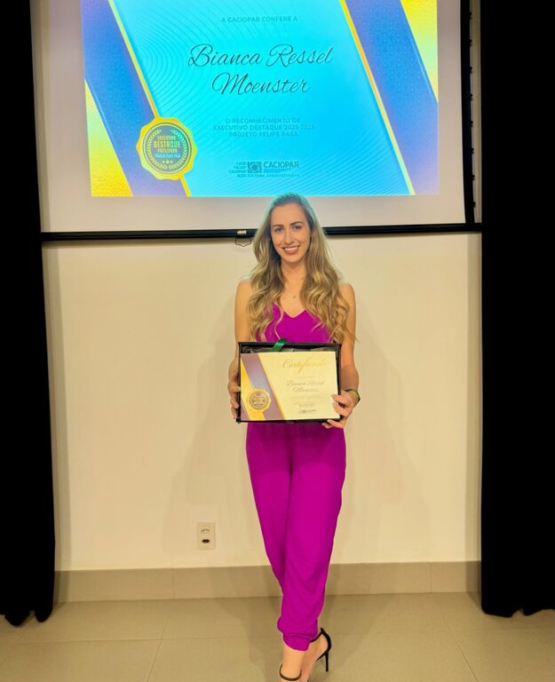 Bianca Moenster, de Mercedes, vence Prêmio Executivo Destaque